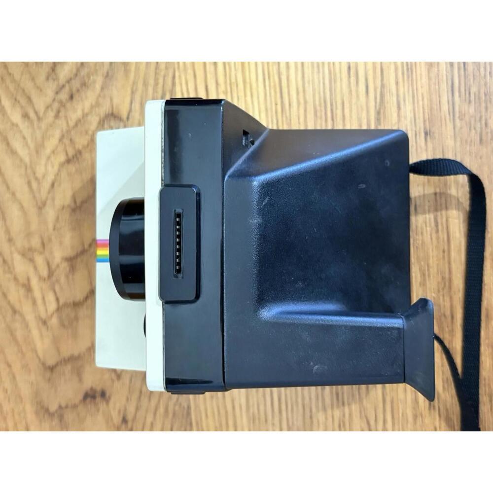 Polaroid SX-70 One Step Rainbow Untested Stripe Instant Film Land Camera Vtg - Picture 5 of 6